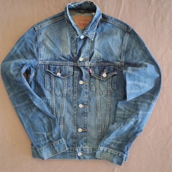 Levi Strauss Button Up Denim Jean Jacket